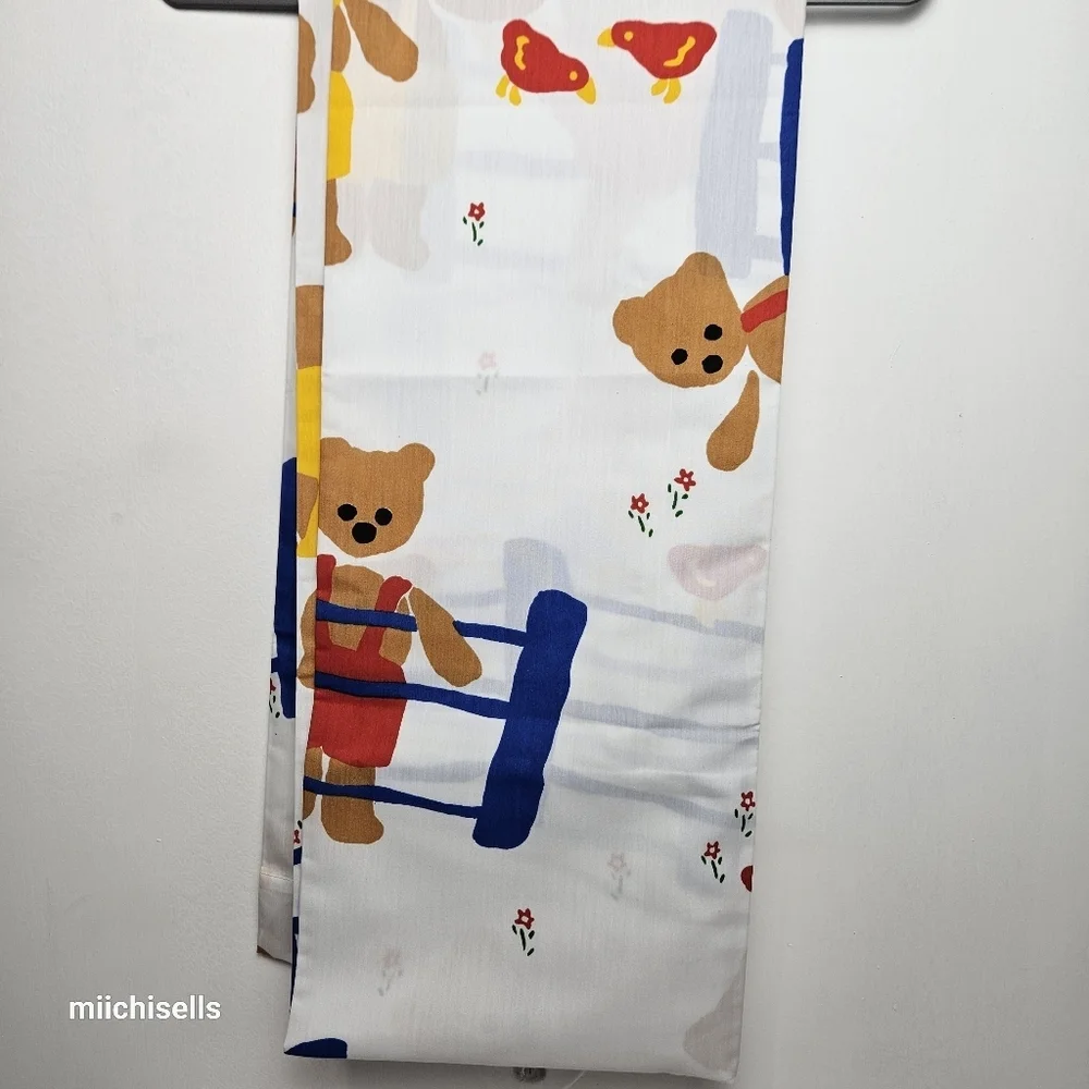 Springmaid Vintage Sheet Teddy Bear